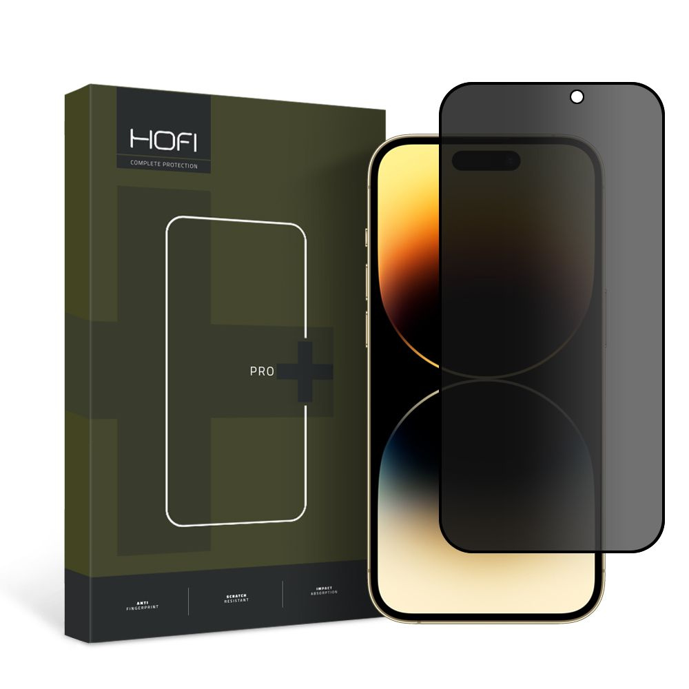 Hofi Anti Spy Glass Pro+ Apple iPhone 15 Pro Max Privacy