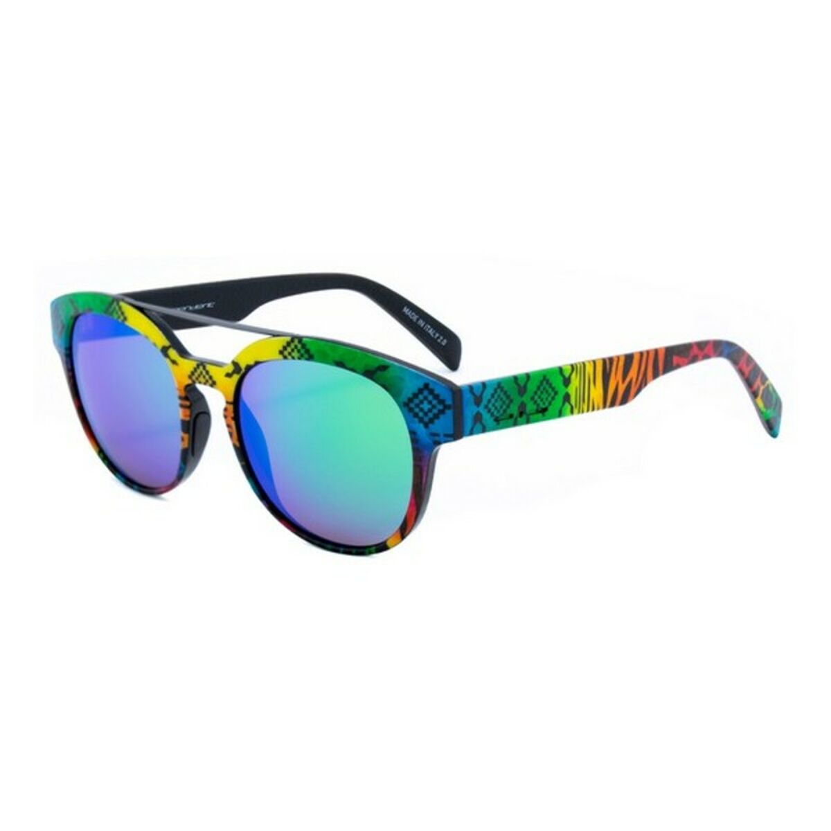 Unisex Sunglasses Italia Independent 0900INX-149-000 Yellow Blue Green Orange (ø 50 mm)
