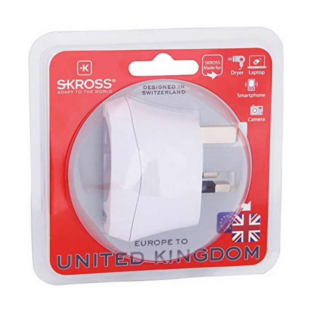 Current Adaptor Skross 1500230-E European United Kingdom