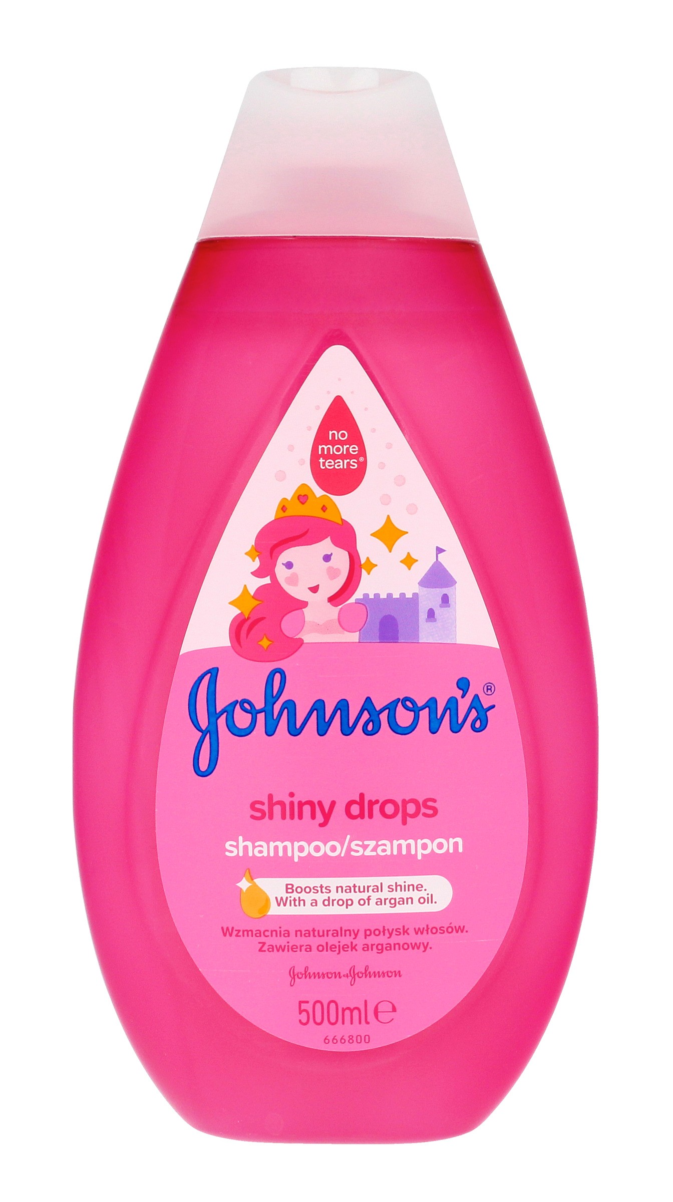 Johnson`s Baby Shiny Drops Szampon do włosów dla dzieci  500ml