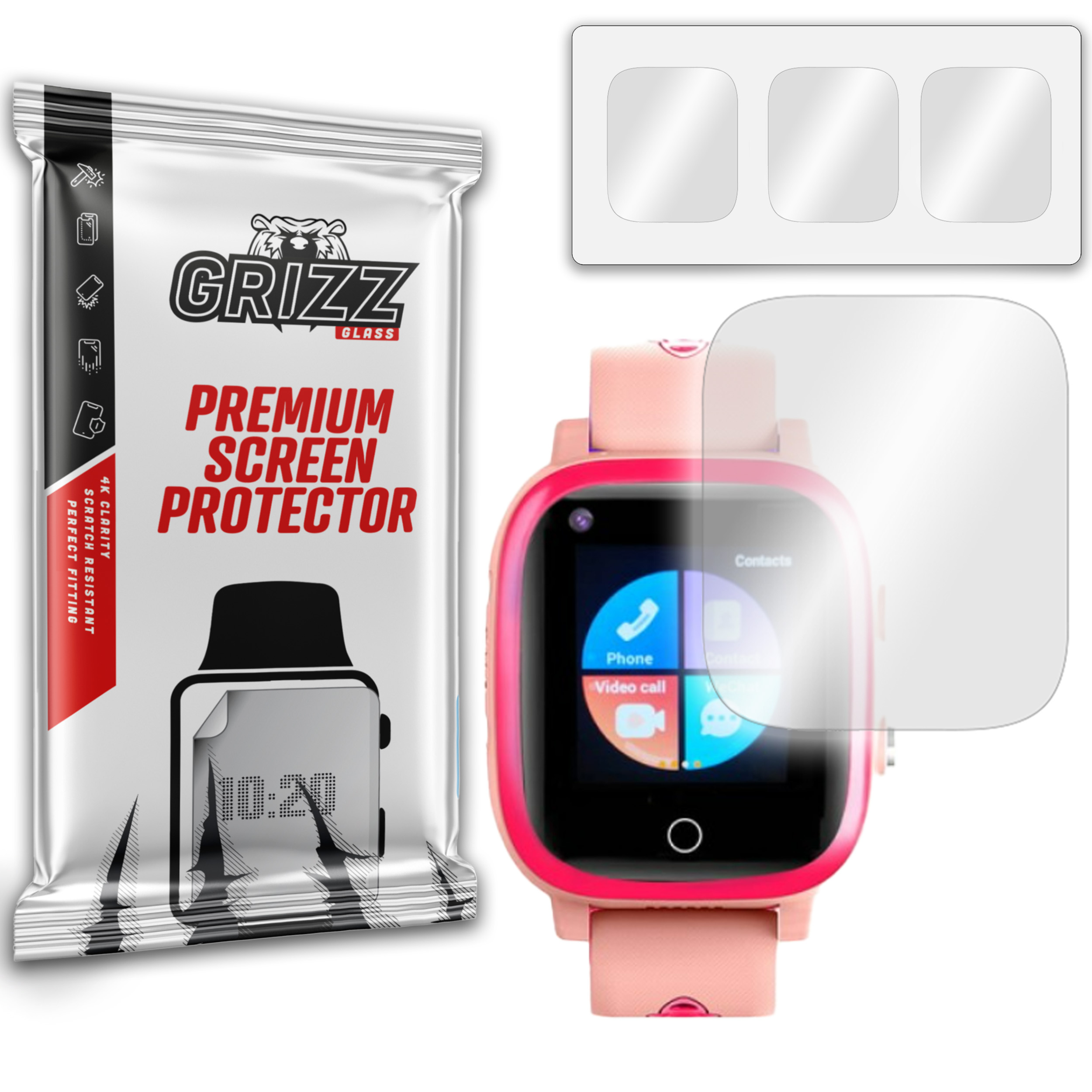 GrizzGlass Hydrofilm Garett Kids Life Max 4G RT