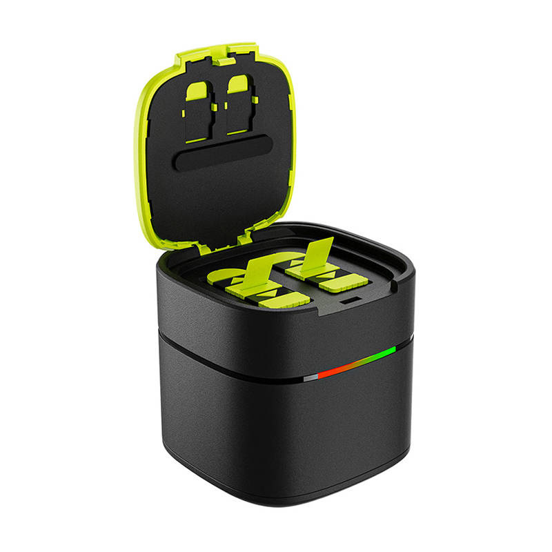 TELESIN Dual Charger Box + 2 batteries GoPro Hero 11/10/9 Fast Charge