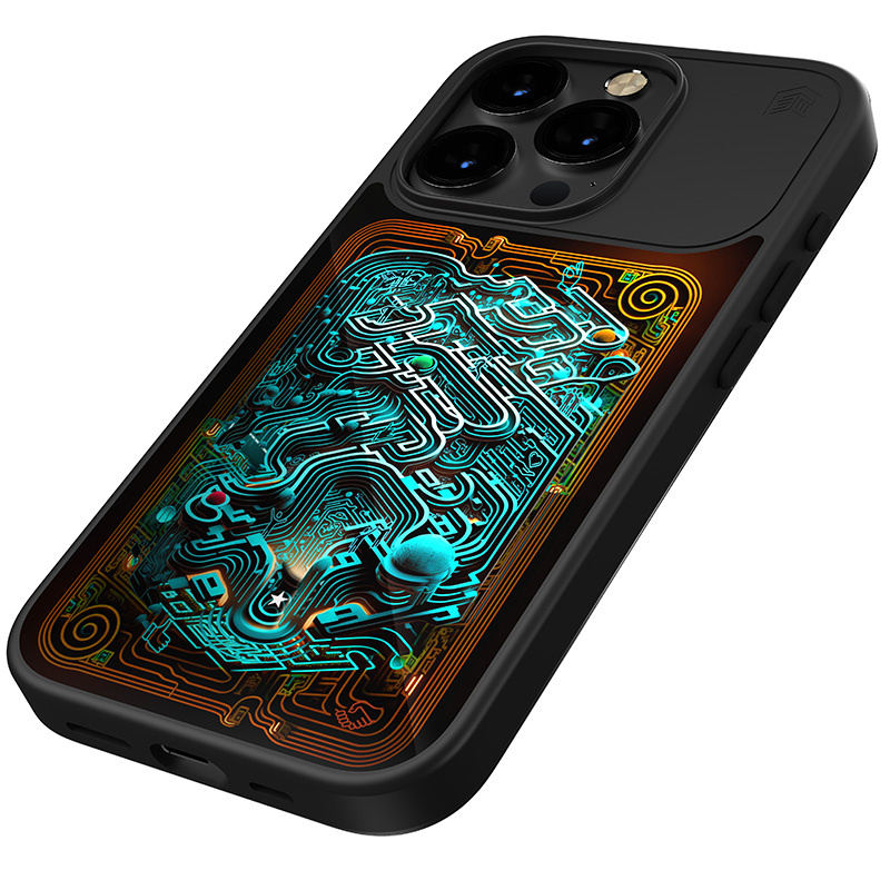 STM Reveal Warm MagSafe Apple iPhone 15 Pro Max (Black Realm)