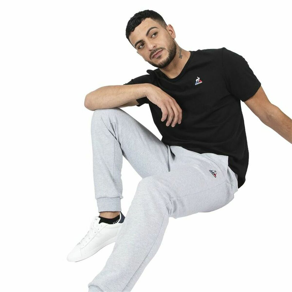 Men’s Short Sleeve T-Shirt Le coq sportif Essentiels N°3 Black Men’s Short Sleeve T-Shirt Le coq sportif Essentiels N°3 Black