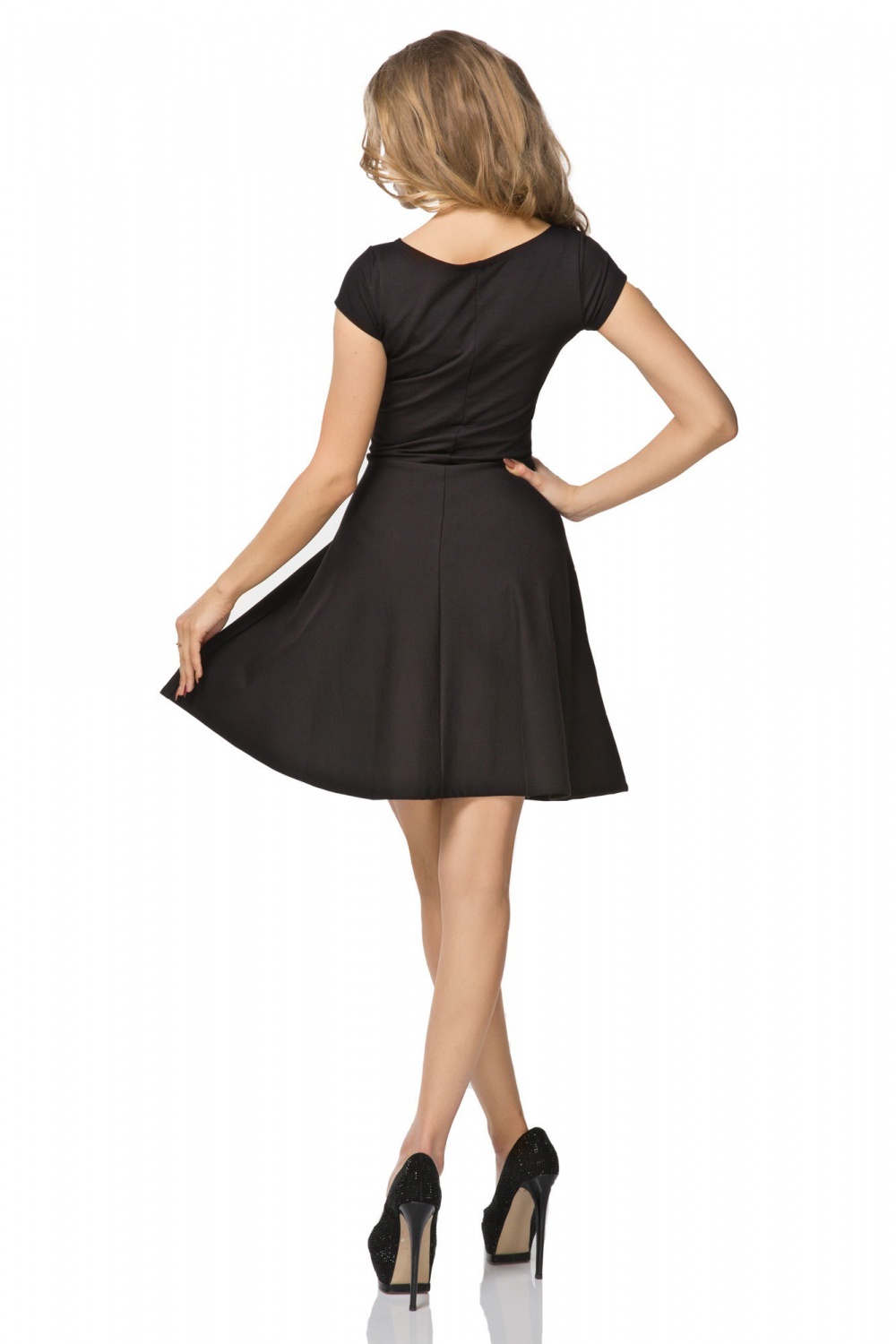 Abendkleid model 93569 Tessita schwarz Damen