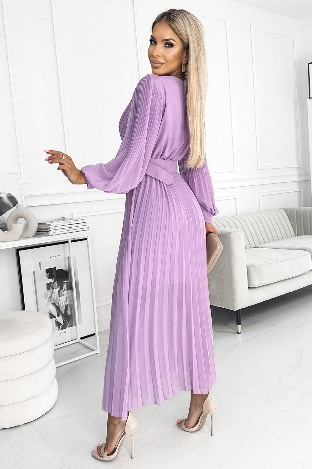 Cocktail dress model 182514 Numoco  violet