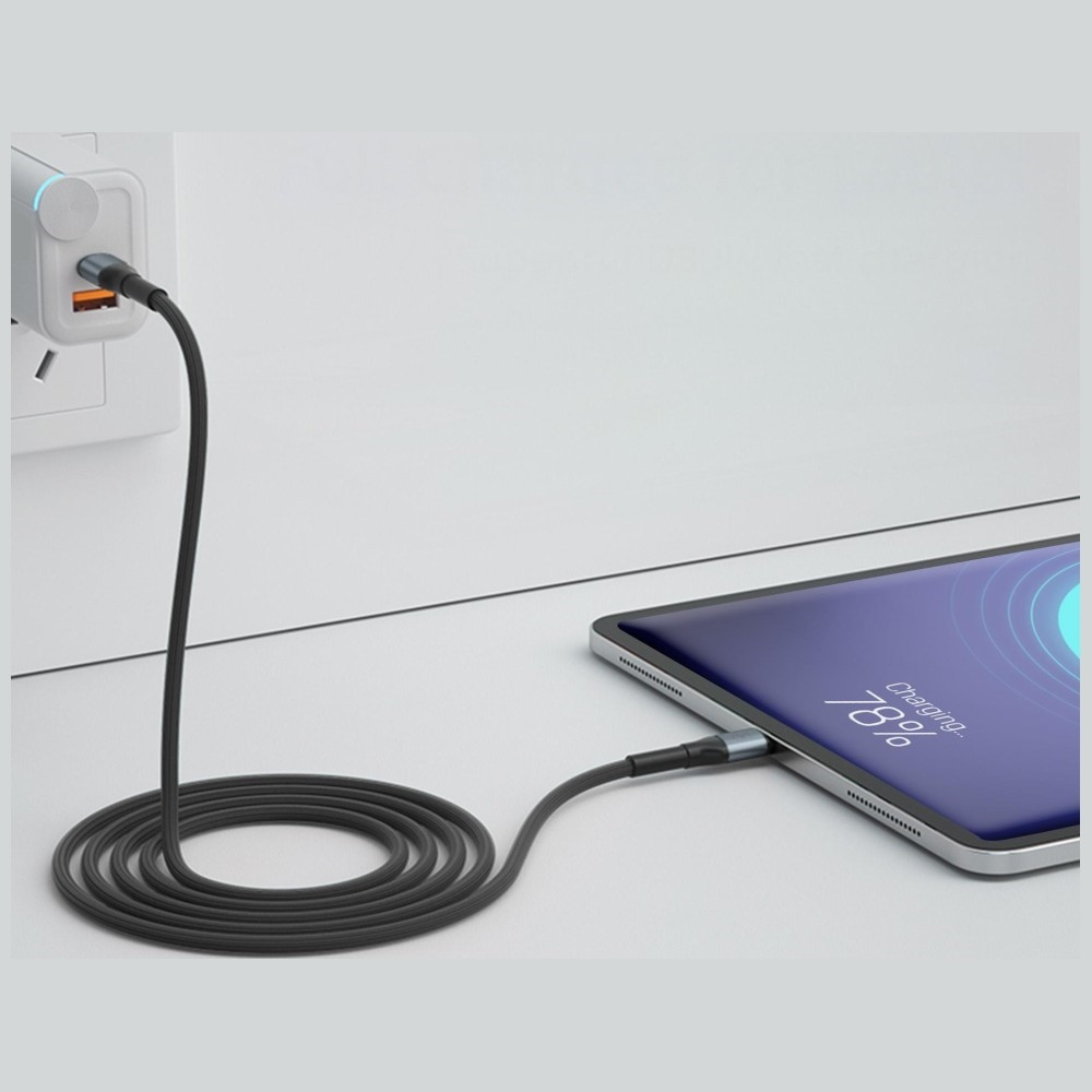 Kabel 3MK Hyper Cable N-SERIES USB-C do USB-C 1.5m 20V/5A 100W czarny