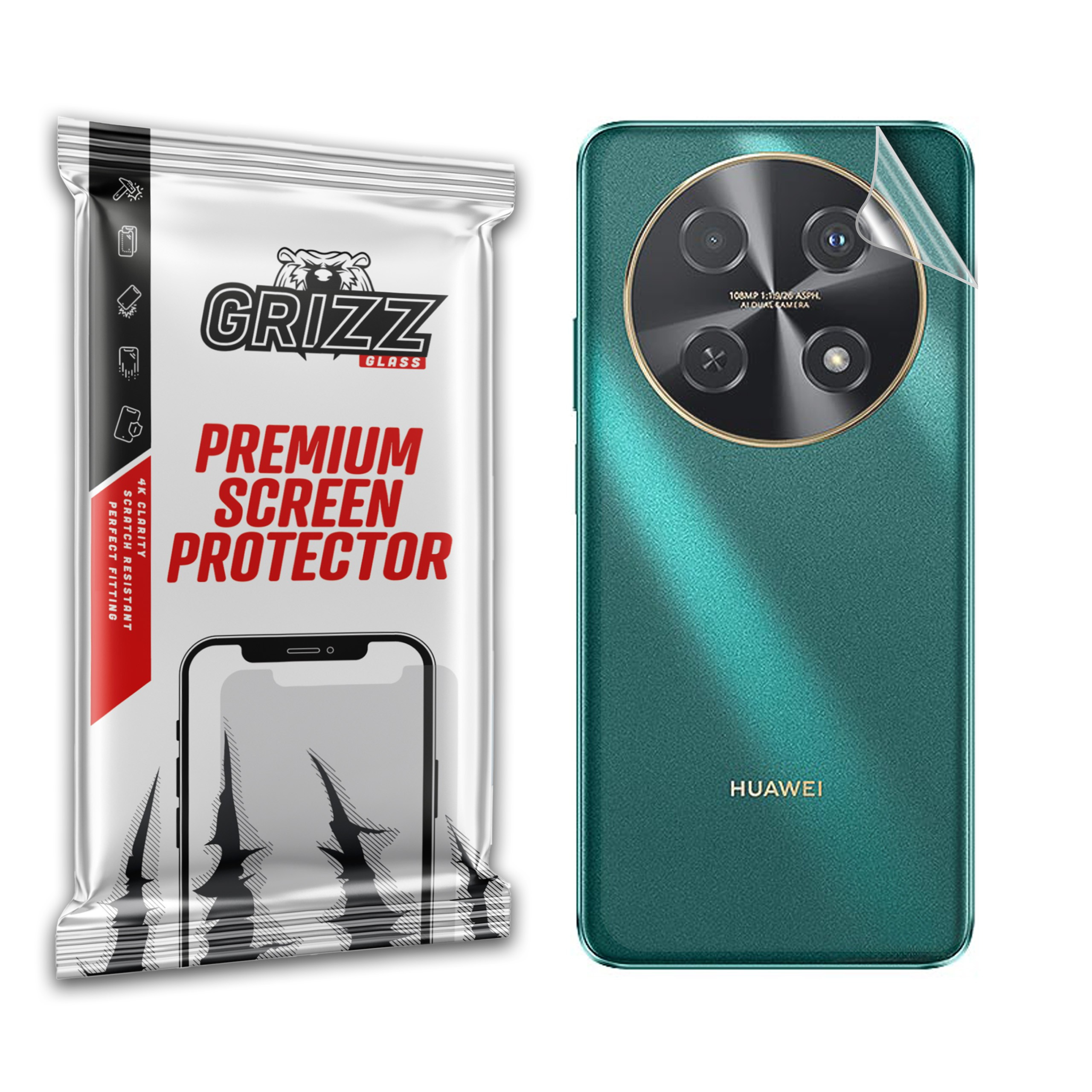 GrizzGlass UltraSkin Huawei Nova 12i
