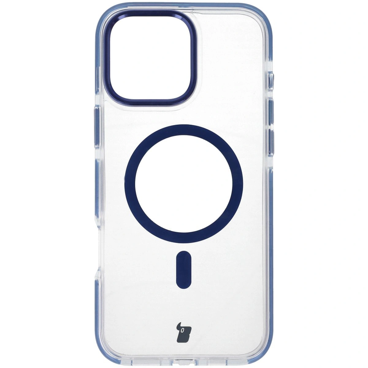 Bizon Case Marco Apple iPhone 16 Pro Max clear with blue frame