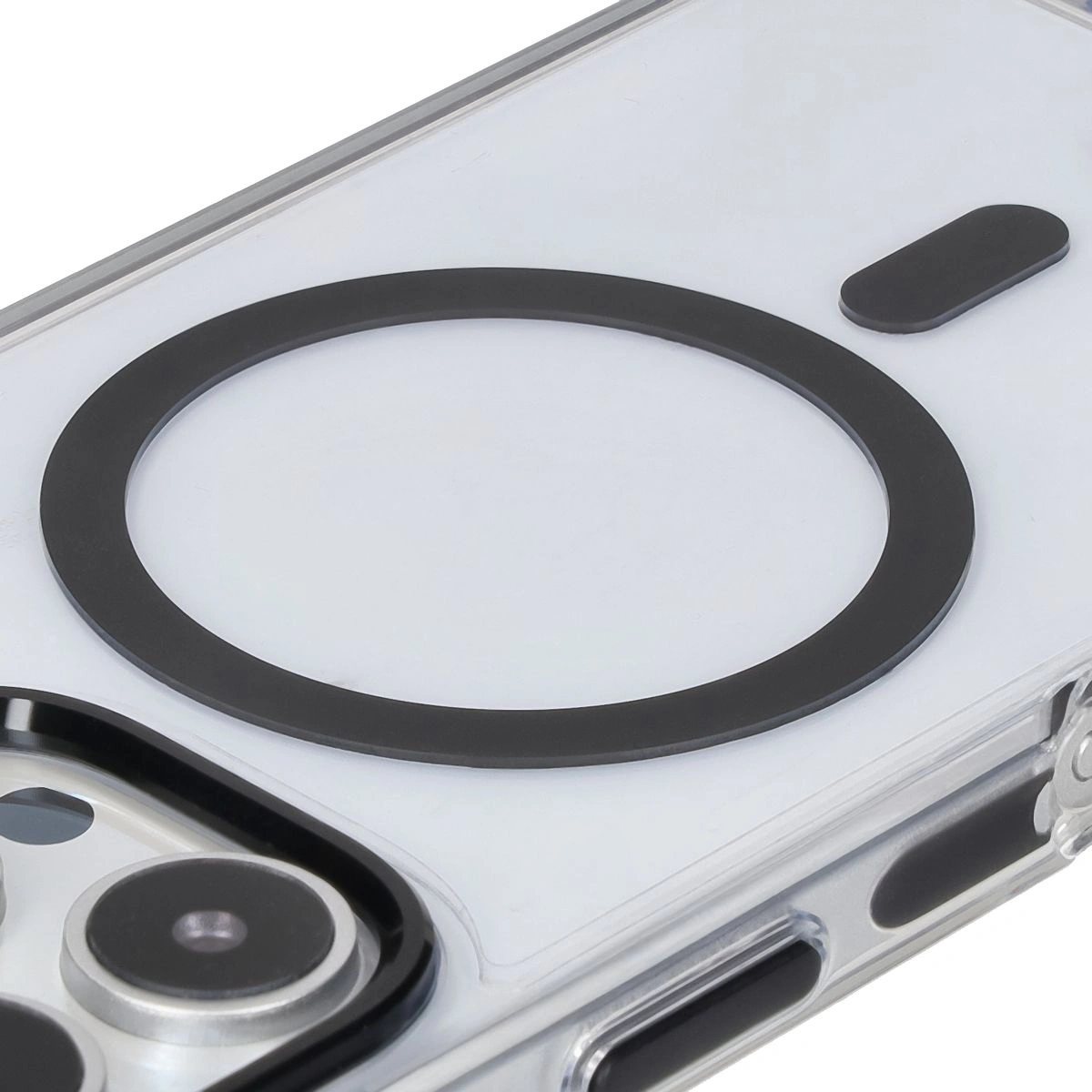 Bizon Case Marco Apple iPhone 16 Pro clear with black frame