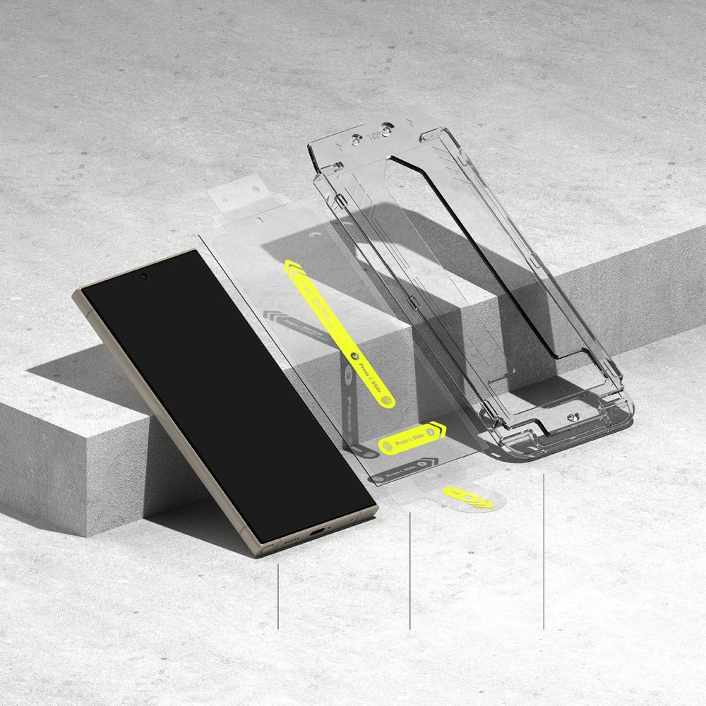 Ringke Easy Slide Samsung Galaxy S24 Ultra Clear [2 PACK]
