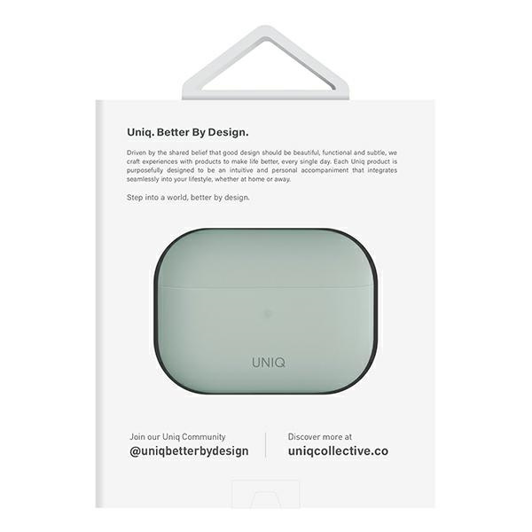 UNIQ Lino Apple AirPods Pro 2 Silicone mint green