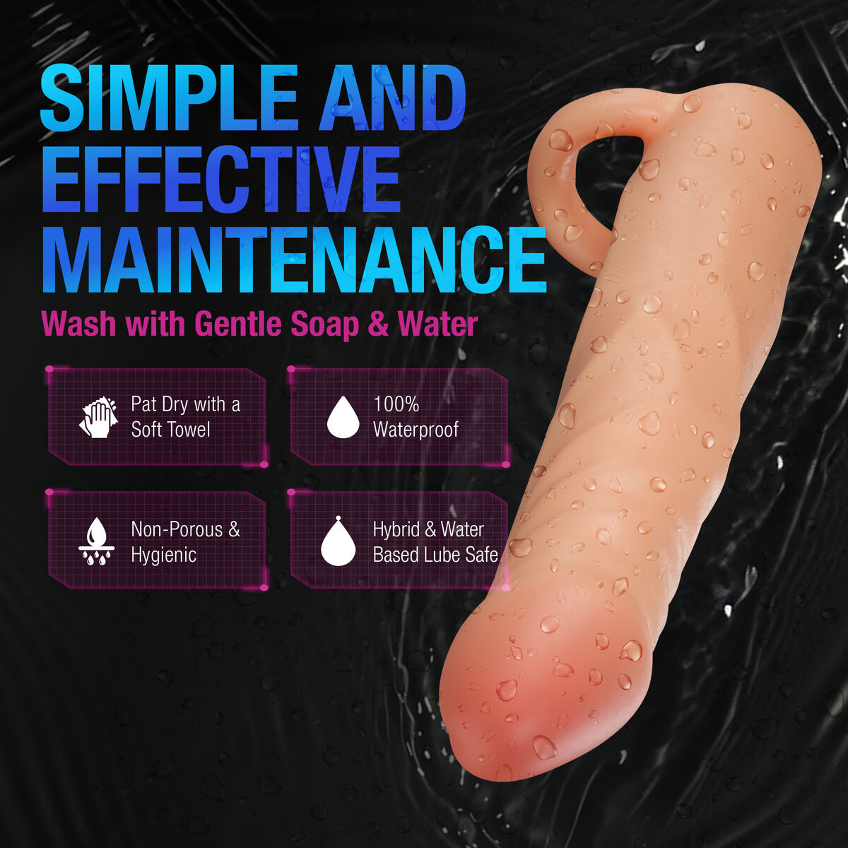 Penis cover Blush Performance Plus Meat