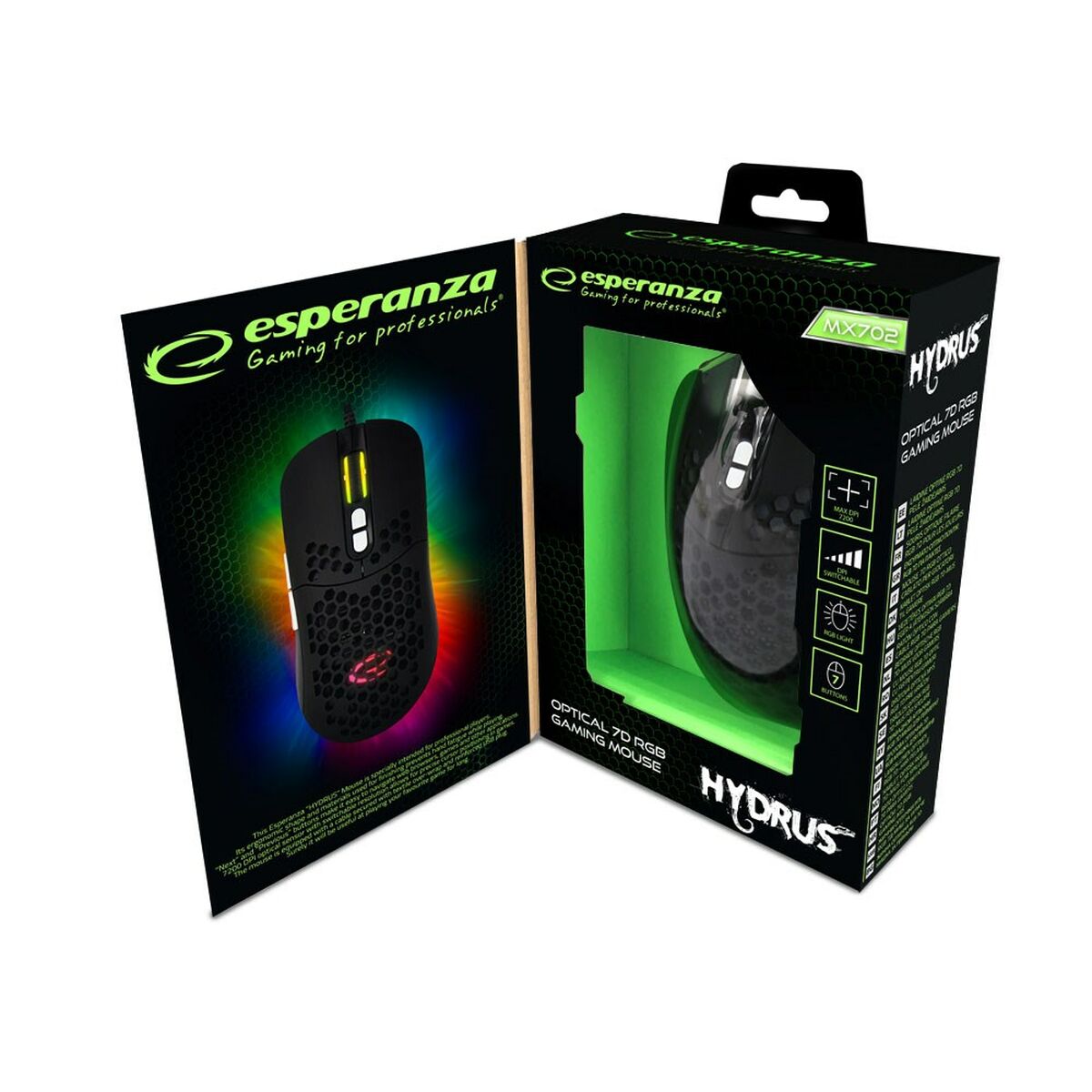 Mouse Esperanza EGM702 Black