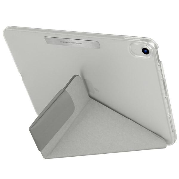 UNIQ Camden Apple iPad 10.9 2022 (10. generacji) grey fossil Antimicrobial