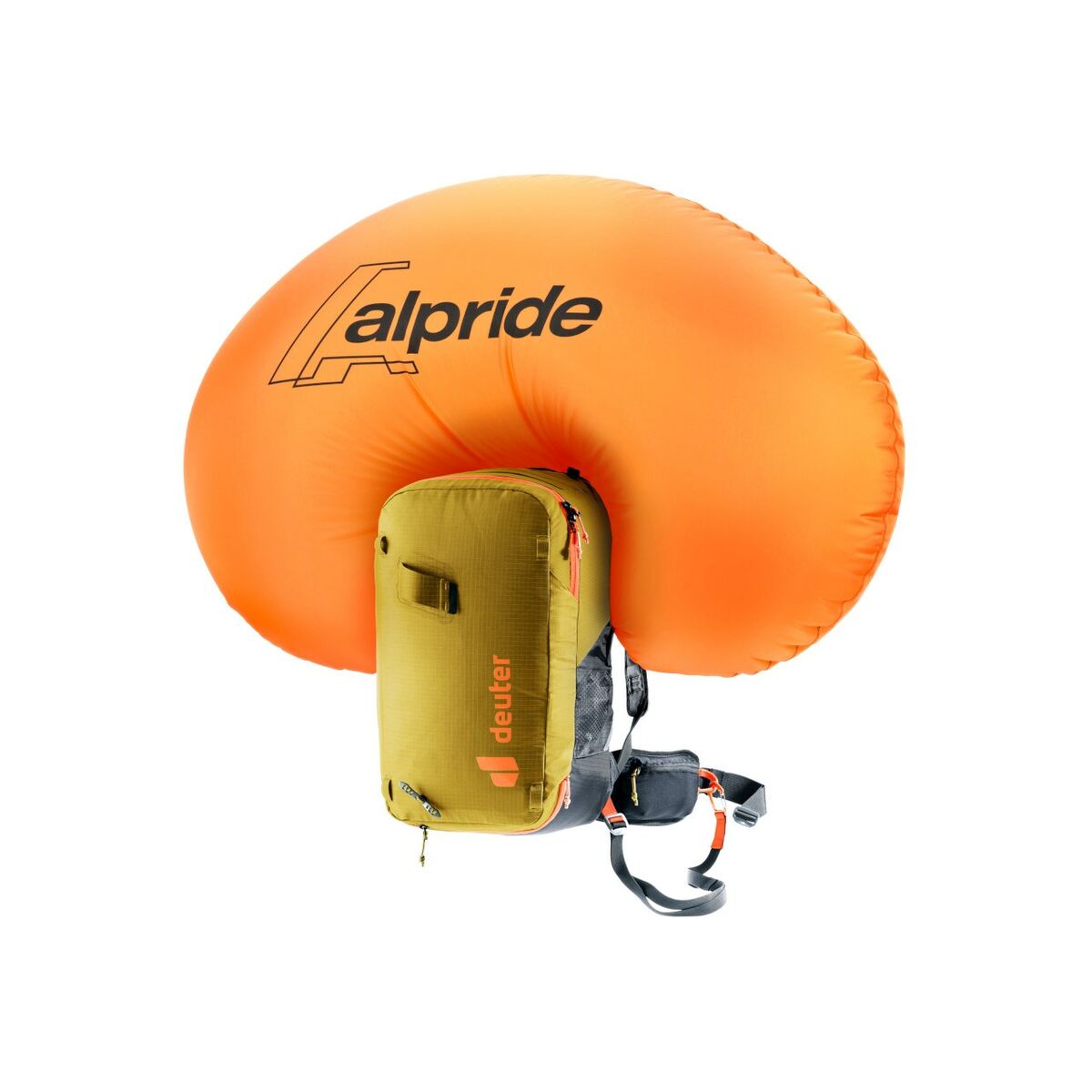 Mountain Backpack Deuter Alproof Lite 22 Yellow Grey Orange 22 L Mountain Backpack Deuter Alproof Lite 22 Yellow Grey Orange 22 L