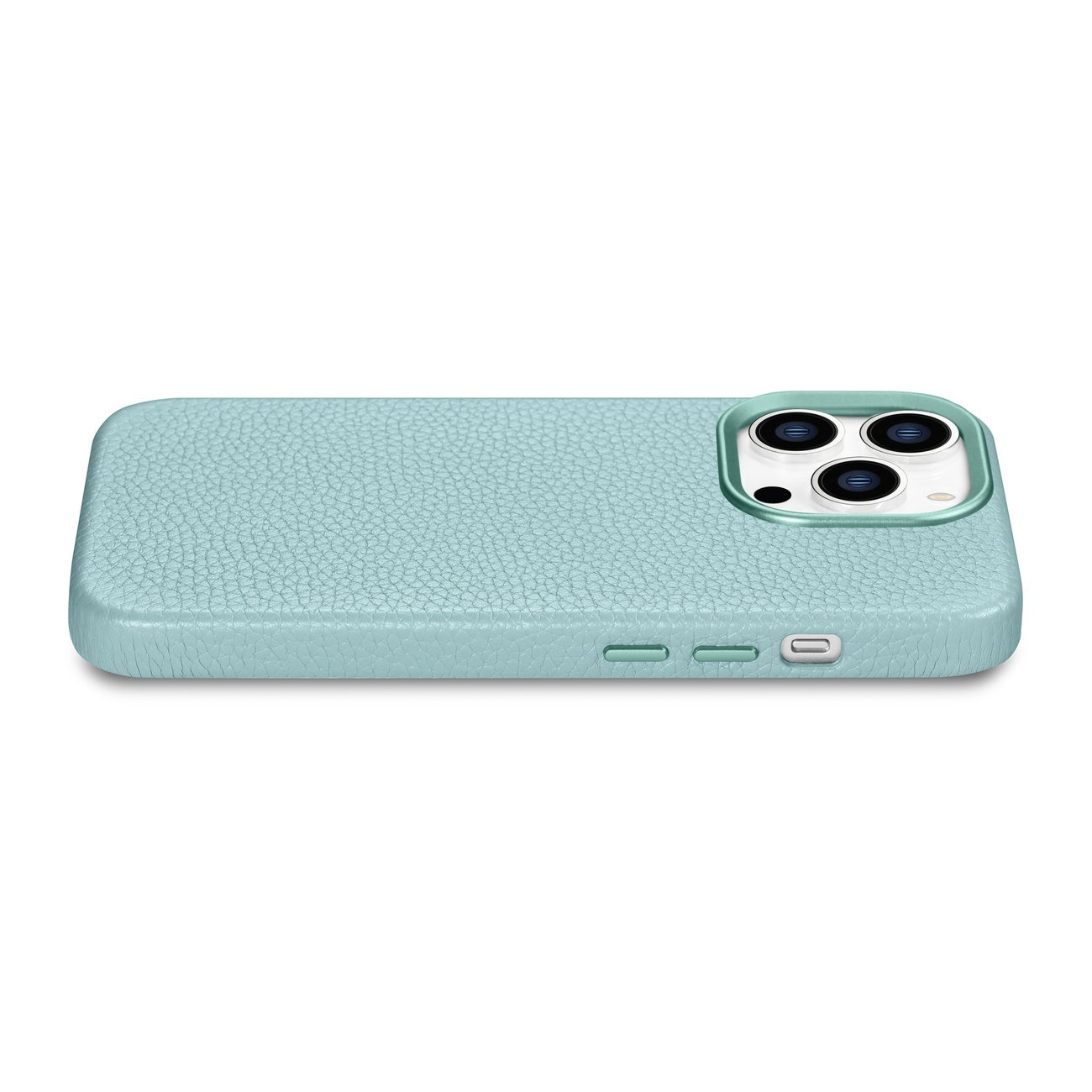 iCarer Litchi Premium Leather MagSafe Apple iPhone 14 Pro green