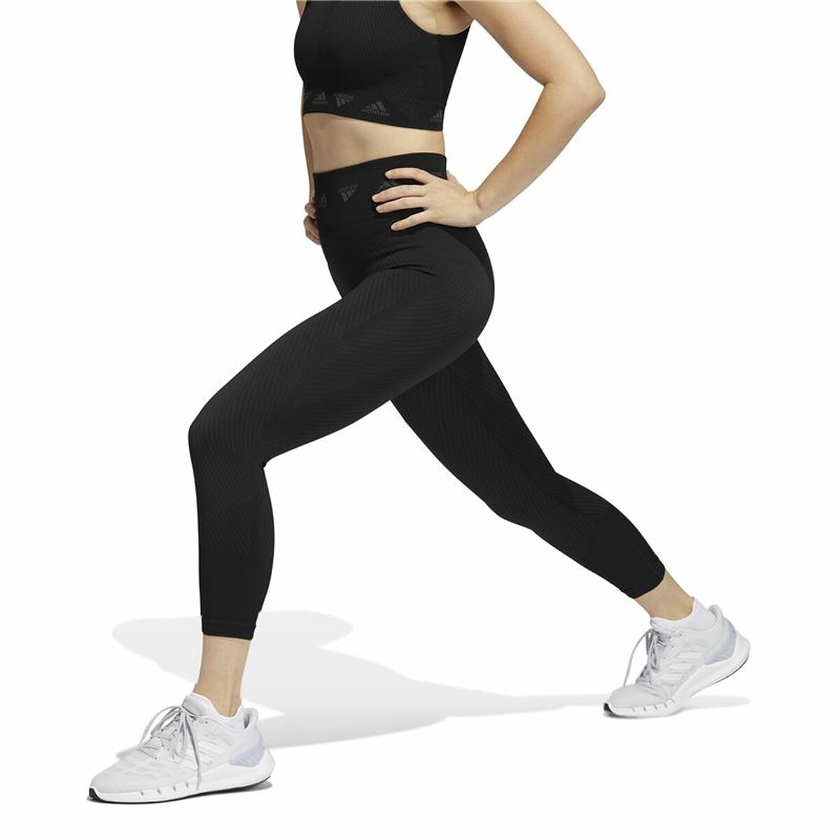 Sport leggings for Women Adidas Aeroknit Black
