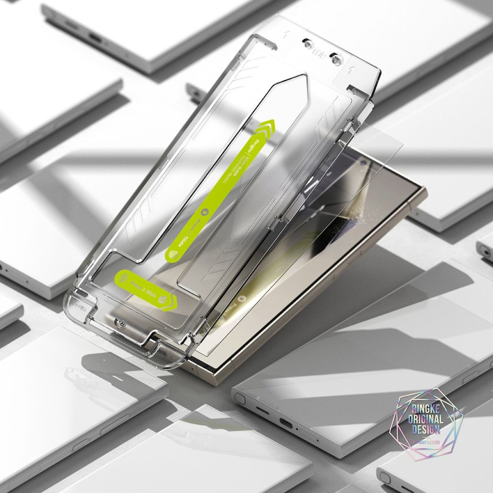 Ringke Easy Slide Samsung Galaxy S24 Ultra Clear [2 PACK]