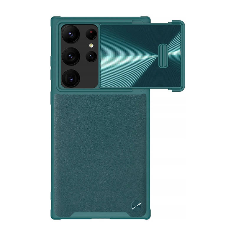 Nillkin CamShield Leather Samsung Galaxy S23 Ultra (green)
