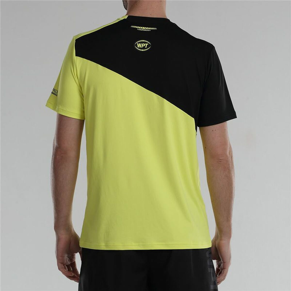 Men’s Short Sleeve T-Shirt Bullpadel Lucio Black Men’s Short Sleeve T-Shirt Bullpadel Lucio Black