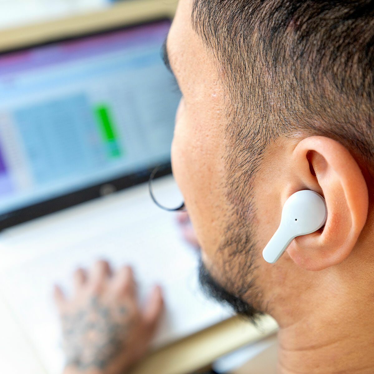 Wireless Headphones Grey InnovaGoods Wireless Headphones Grey InnovaGoods