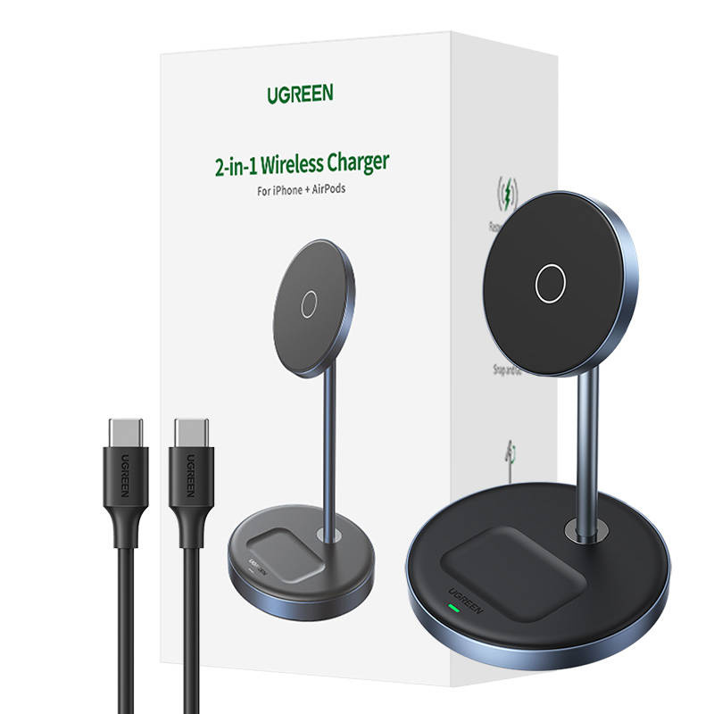 UGREEN 2in1 wireless charger 90668