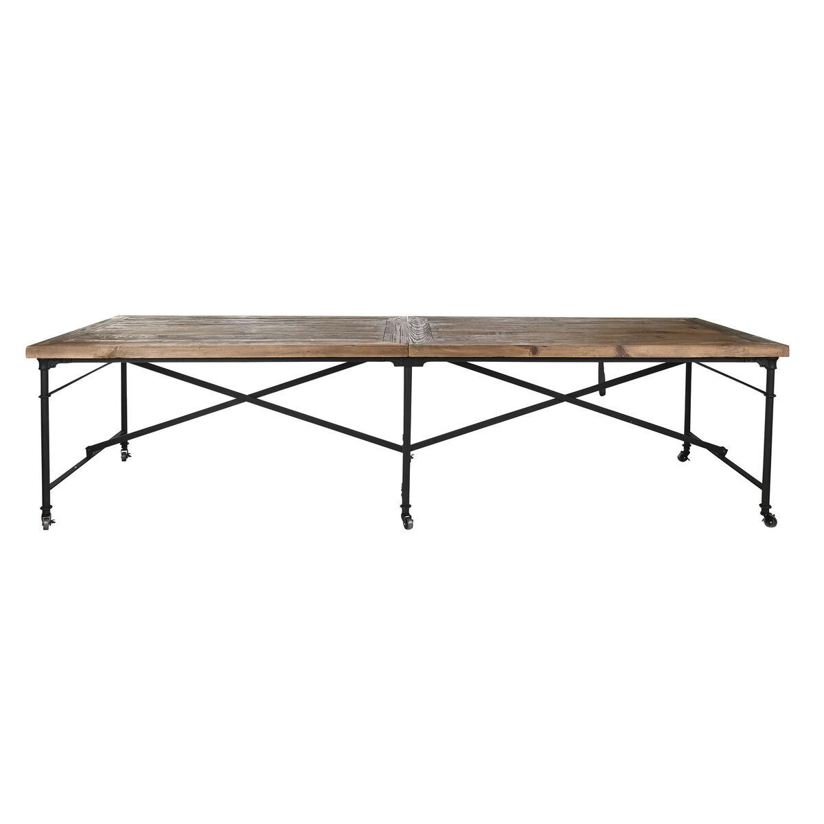 Dining Table Home ESPRIT Wood Metal 300 x 100 x 76 cm