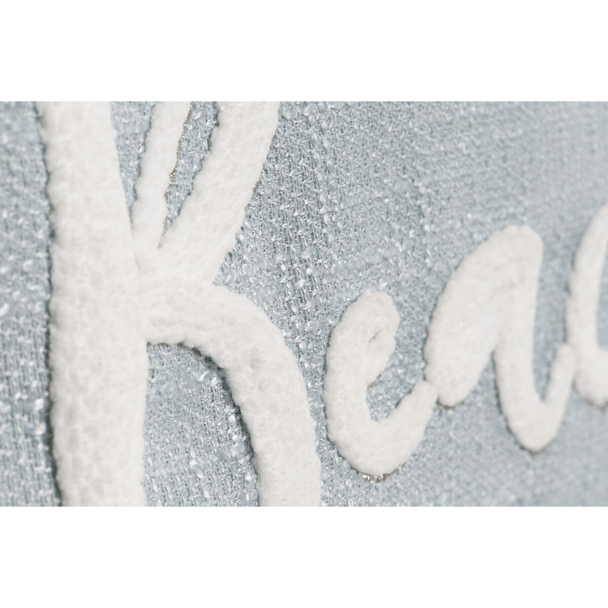 Cushion Home ESPRIT Beach White Sky blue Mediterranean 60 x 10 x 35 cm