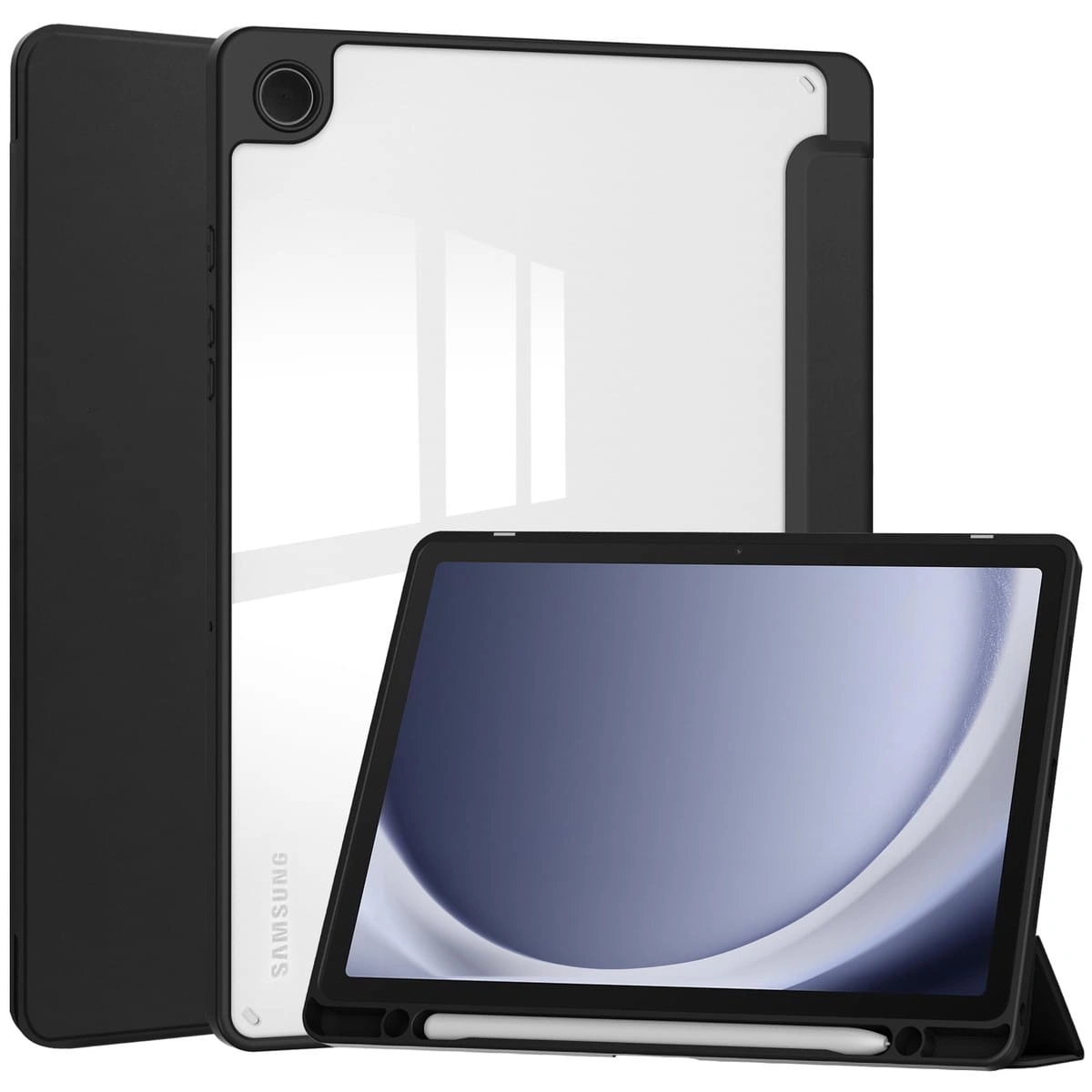 Bizon Case Tab Clear Matt Samsung Galaxy Tab A9 Plus black