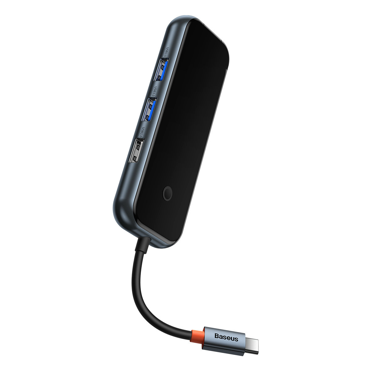 Baseus AcmeJoy Hub USB-C to USB-C PD&Data/2xUSB3.0/USB2.0/HDMI/RJ45) gray