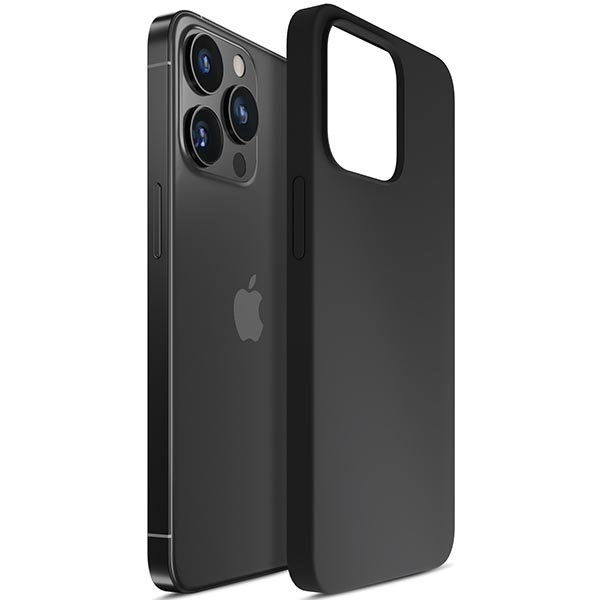 Case 3MK Silicone Case Apple iPhone 13 Pro black/black