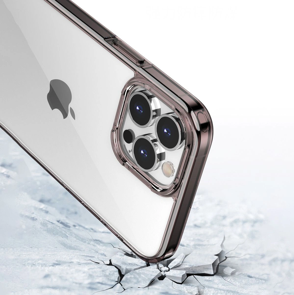 Bizon Case Halo for Apple iPhone 14 Pro transparent