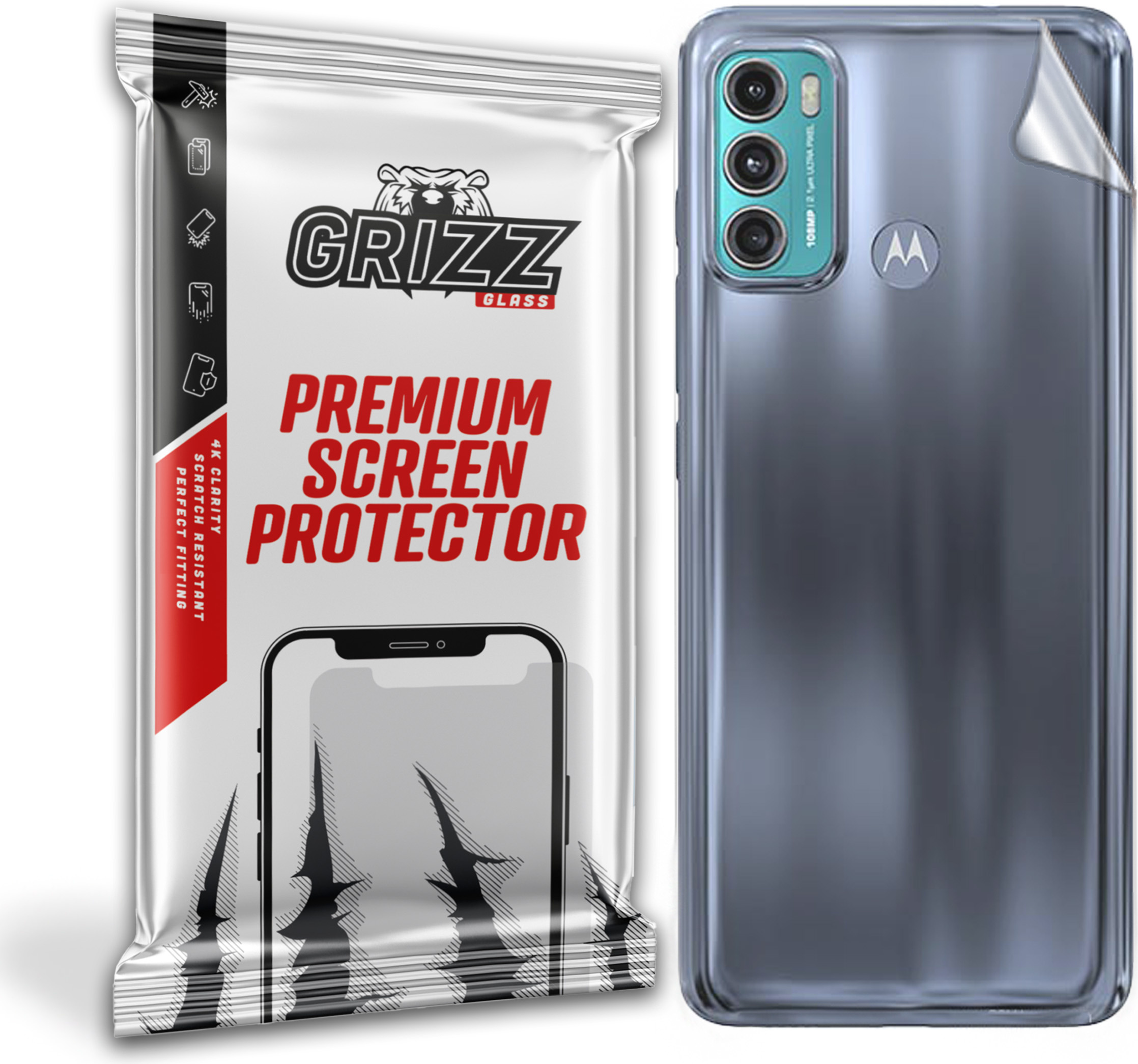 GrizzGlass SatinSkin Motorola Moto G60