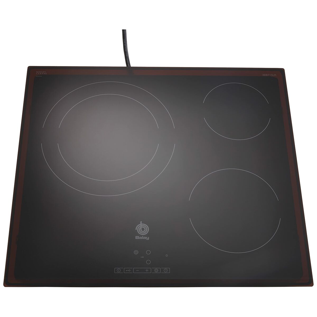 Glass-Ceramic Hob Balay 3EB715LR 60 cm 1200 W