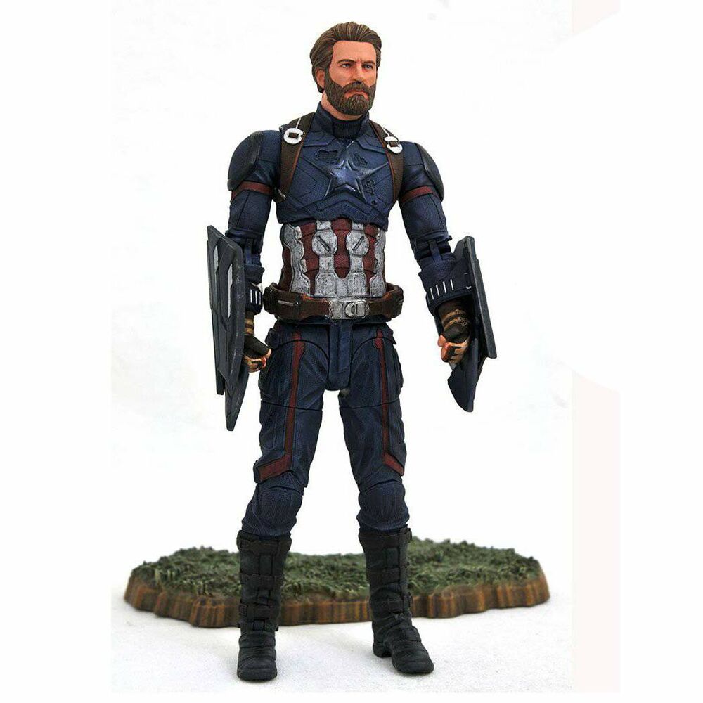 Figurki Superbohaterów Diamond Captain America APR182168 18 cm
