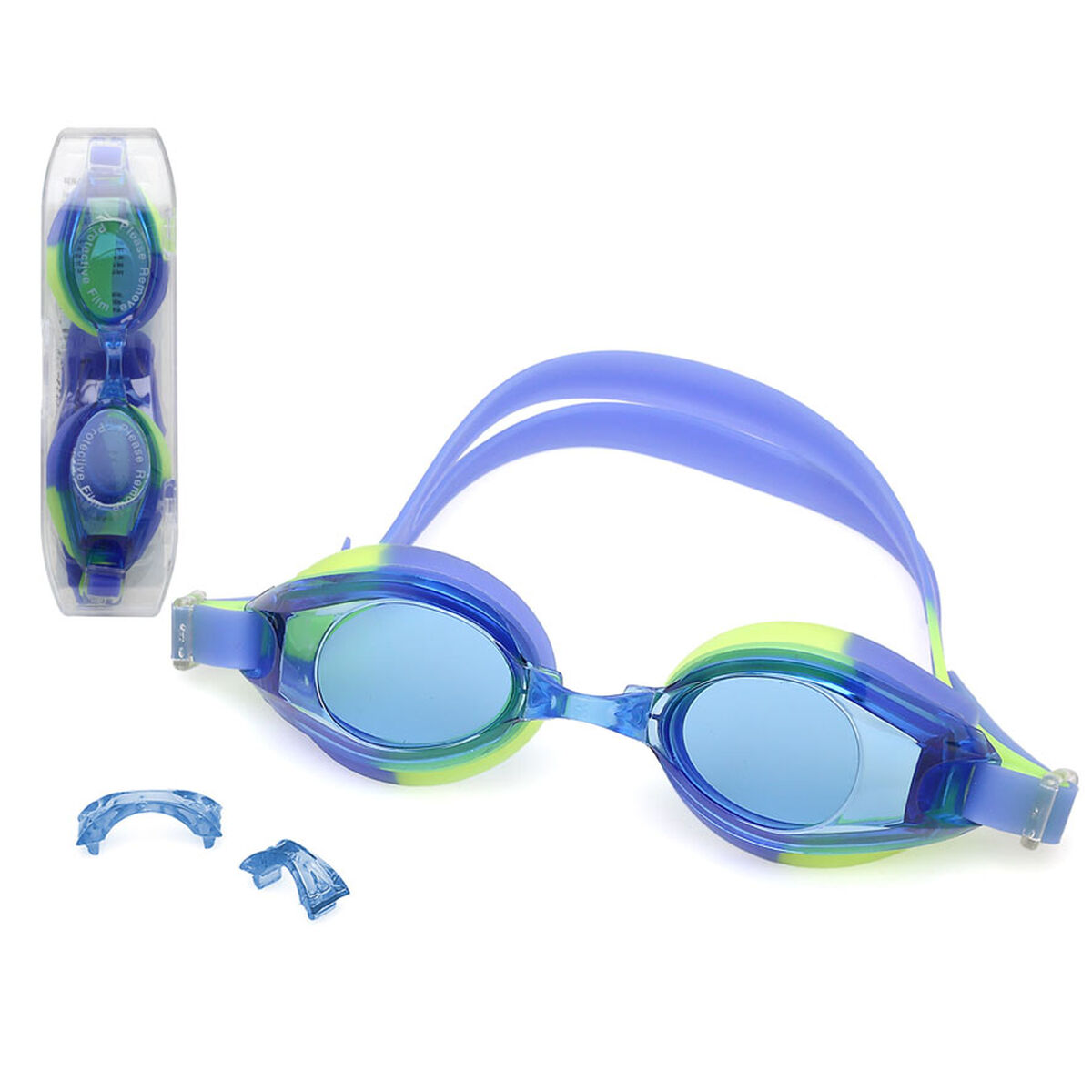 Adult Swimming Goggles Blue