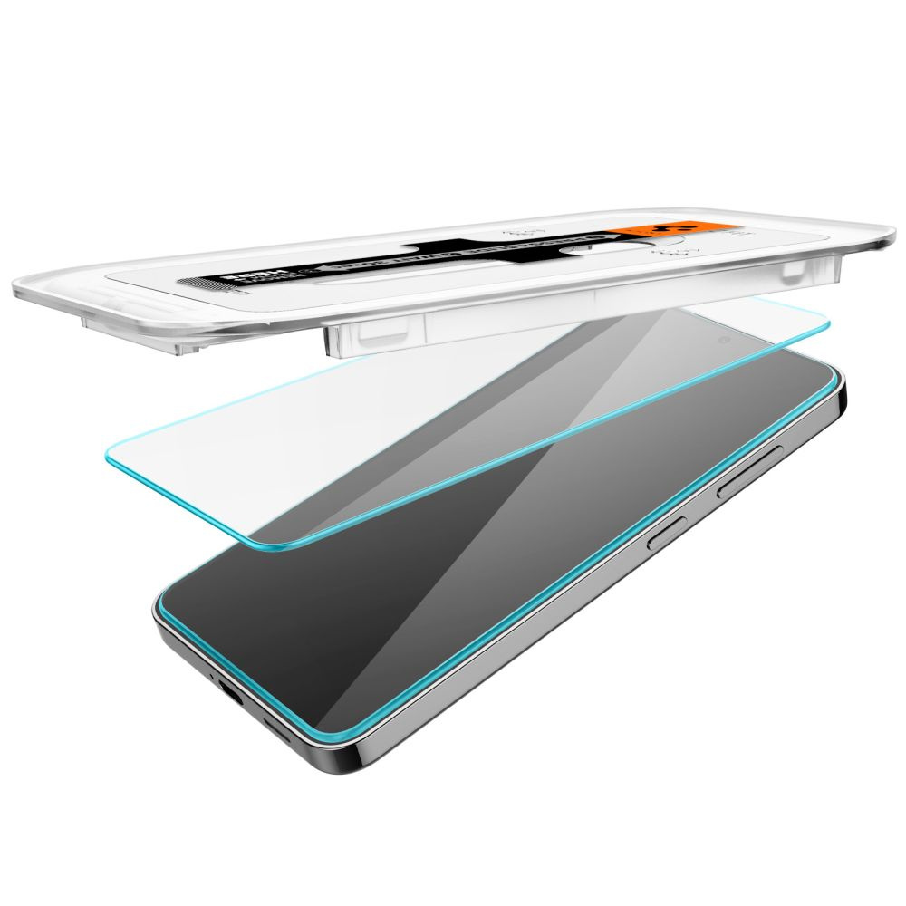 Spigen GLAS.tR ez Fit Samsung Galaxy S24+ Plus Clear [2 PACK]