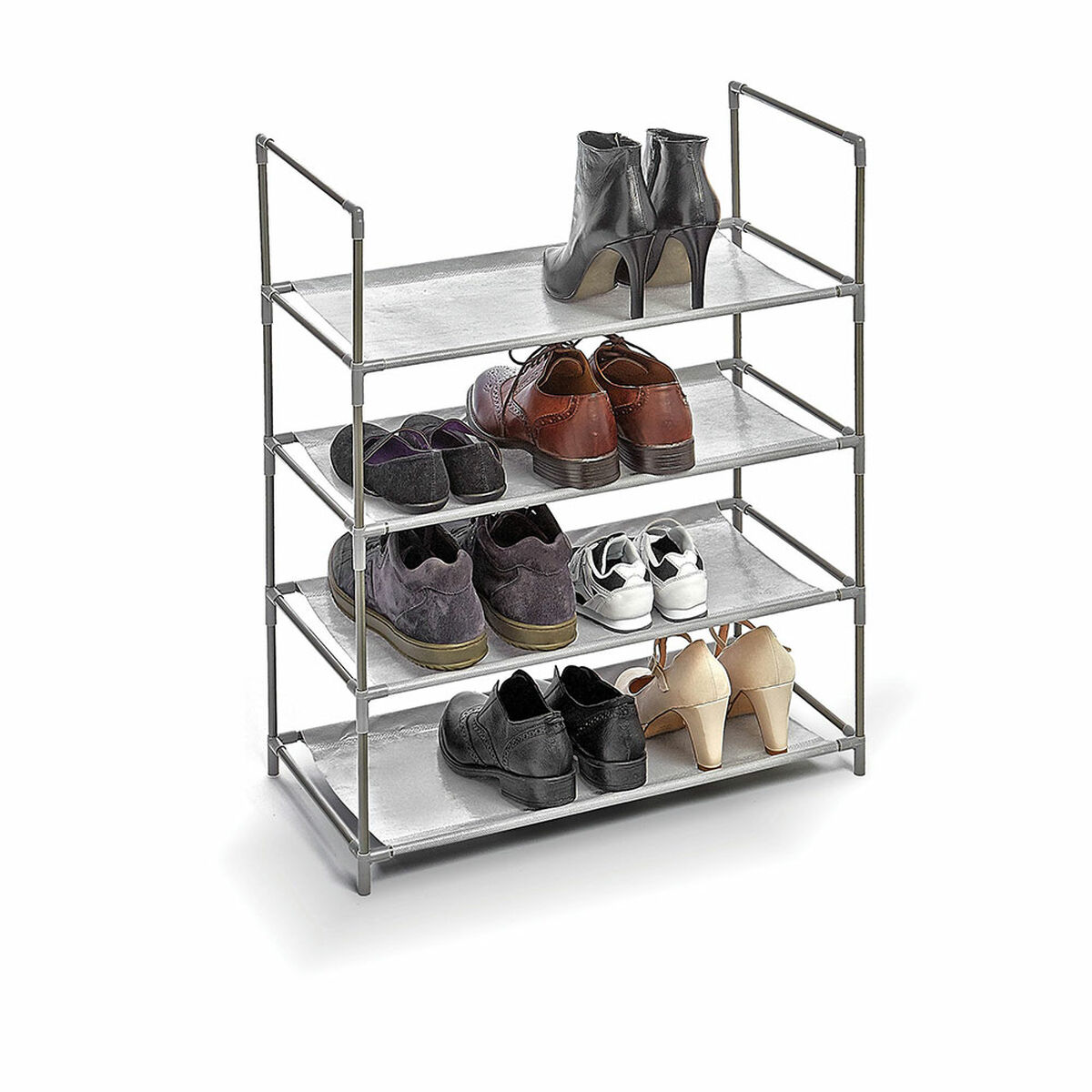 Shoe Rack Domopak Living Grey (58,5 x 28,5 x 70 cm)