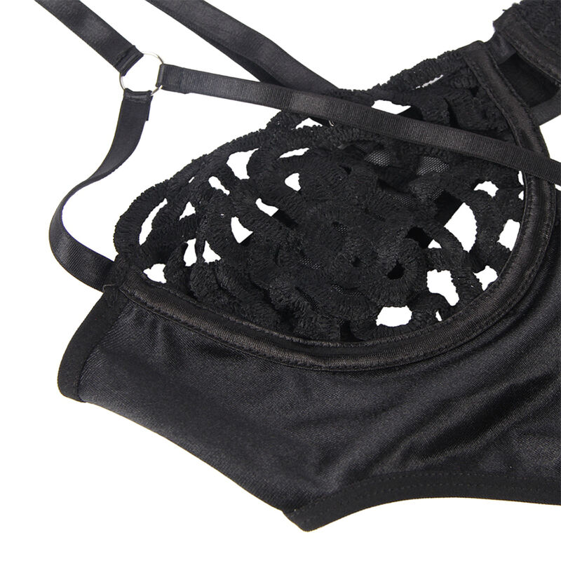 SUBBLIME - 954055 SEXY LACE BODYSUIT BLACK S/M SUBBLIME - 954055 SEXY LACE BODYSUIT BLACK S/M