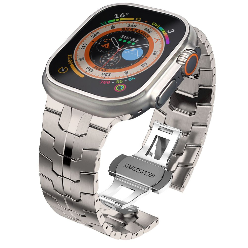 Tech-Protect Stainless Line Apple Watch 4/5/6/7/8/9/SE/Ultra 1/2 42/44/45/49mm titanium