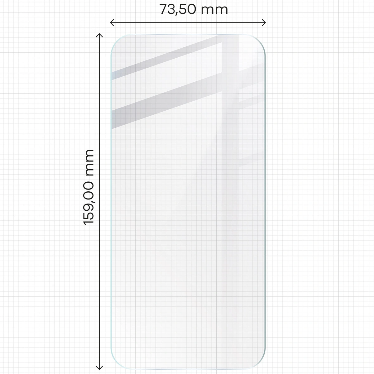 BIZON Clear 3x screen glass + camera glass Apple iPhone 16 Pro Max
