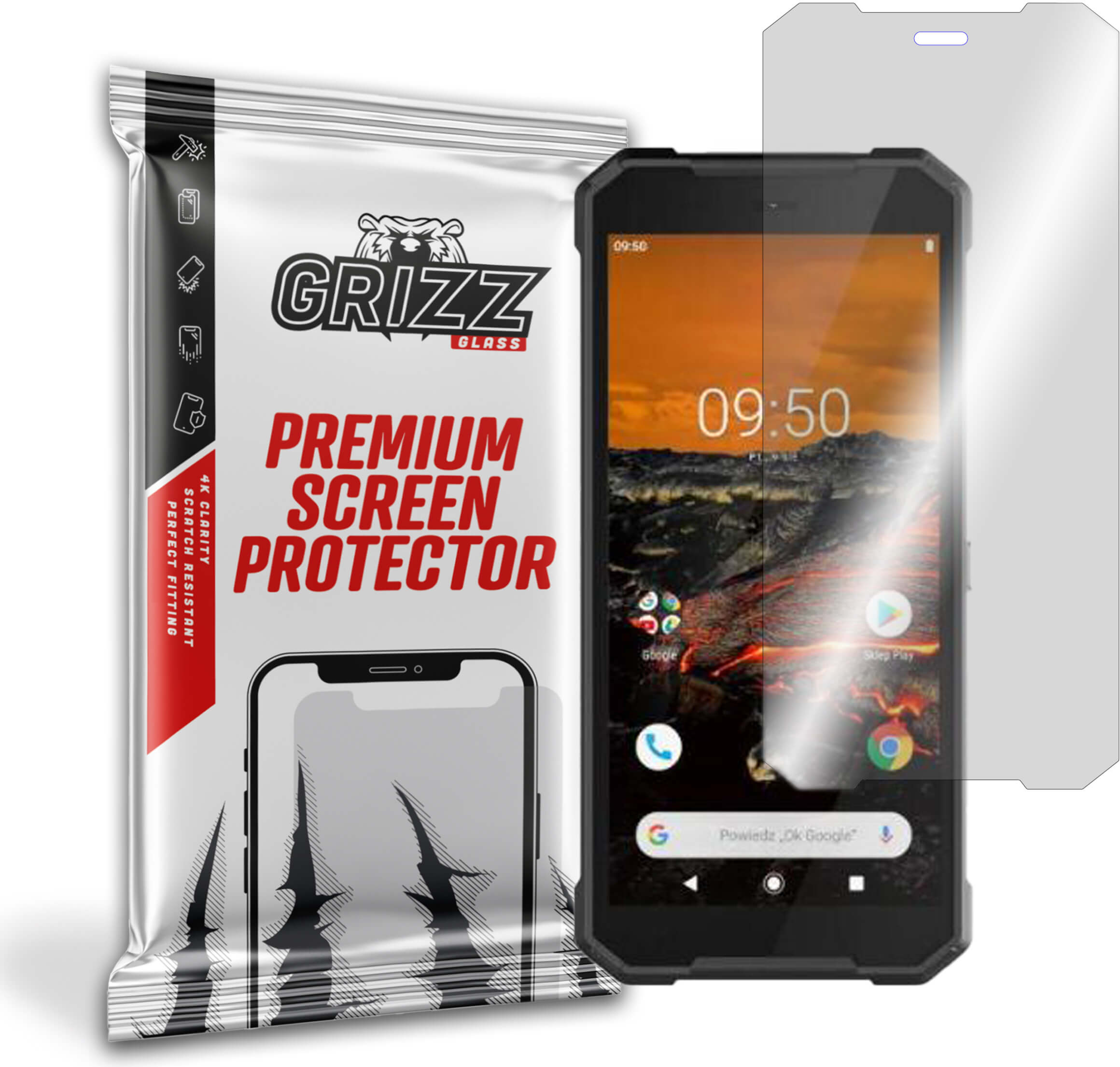 GrizzGlass HybridGlass Hammer Explorer Pro