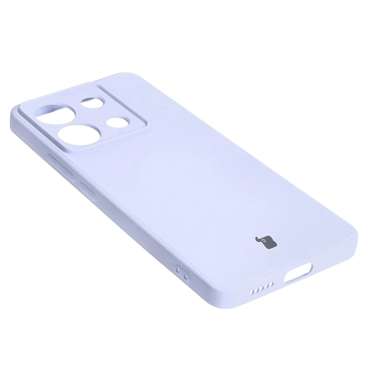 Bizon Case Silicone Sq Xiaomi Poco X6 / Xiaomi Redmi Note 13 Pro 5G light purple