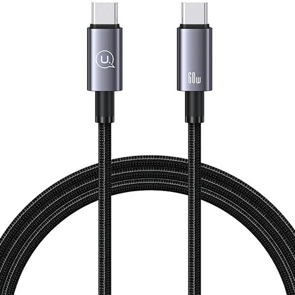 USAMS US-SJ661 USB-C / USB-C cable 60W 1,2m Fast Charging tarnish