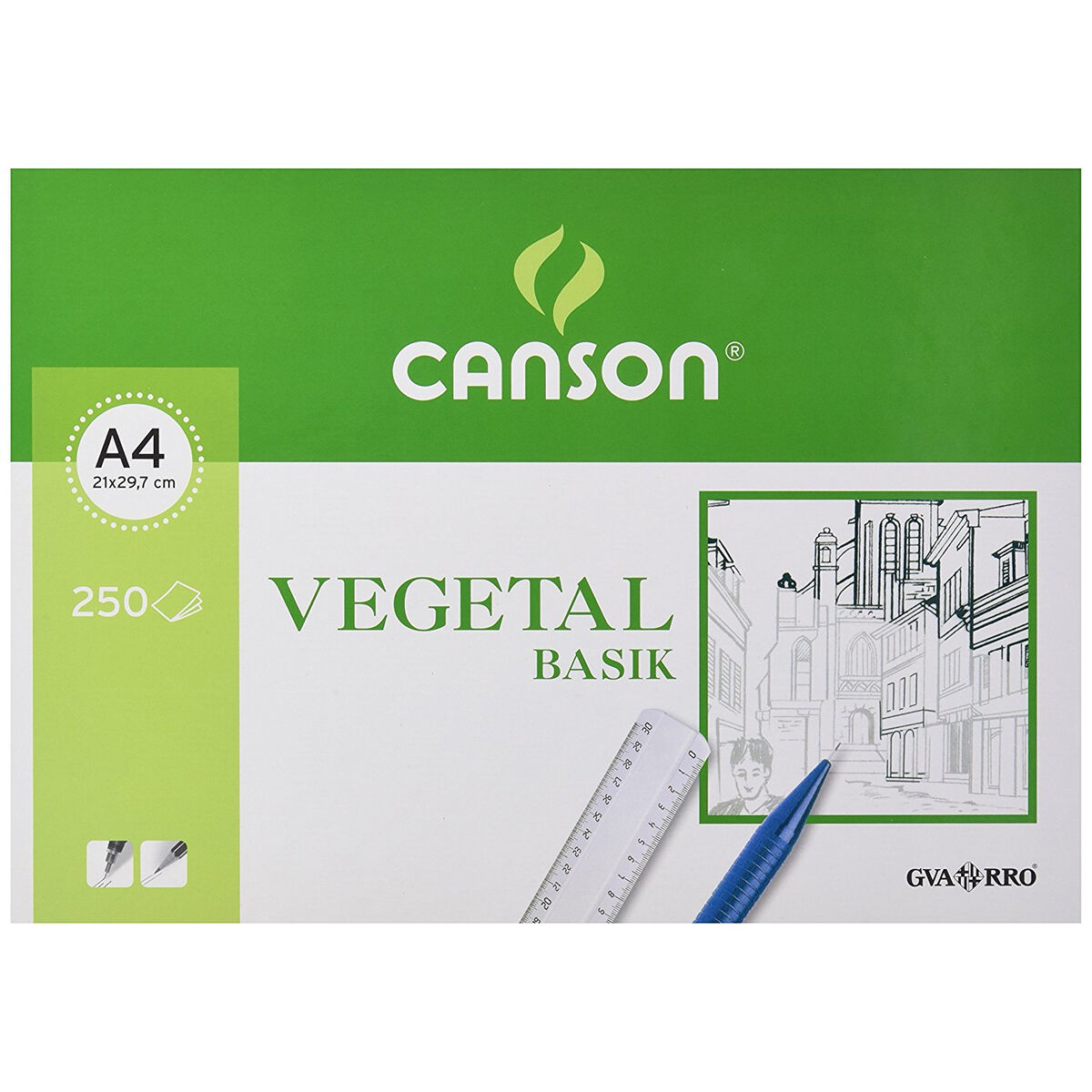 Tracing Paper Canson Basik A4 250 Sheets 90 g/m² (210 x 297 mm)