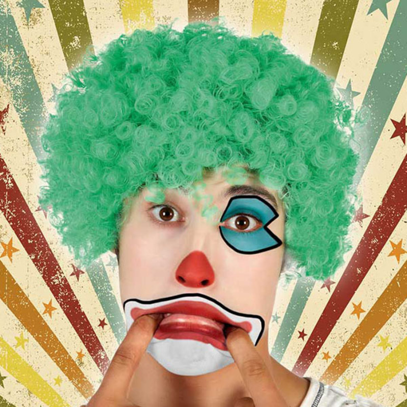 Wigs Male clown 117913