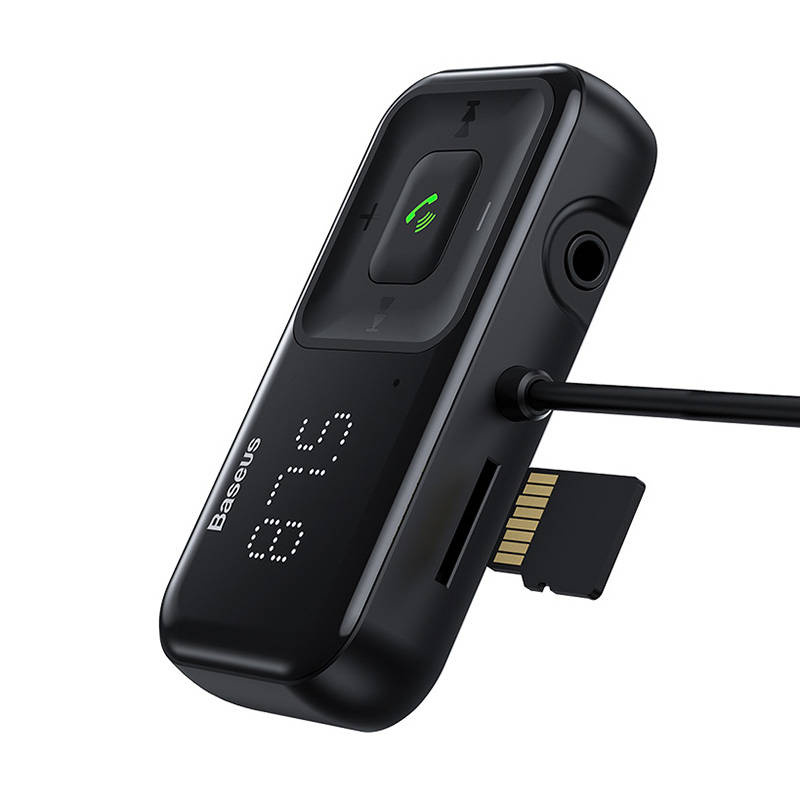 Baseus Car Transmitter Bluetooth MP3 S-16 (black)