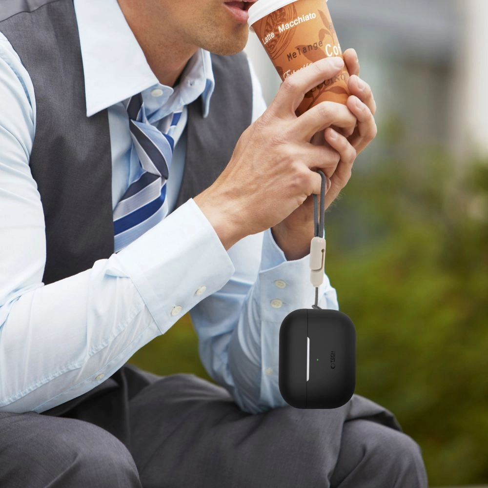 Tech-Protect Silicone Apple Airpods Pro 1 / 2 Crayon Grey