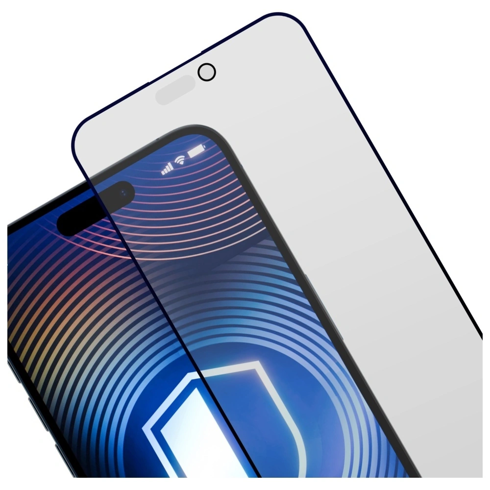 Szkło hartowane 3MK HardGlass Matt Max do Apple iPhone 16 Pro / 17